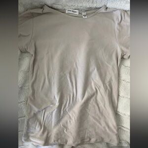 Rebel Sugar Beige Short Sleeve Tee